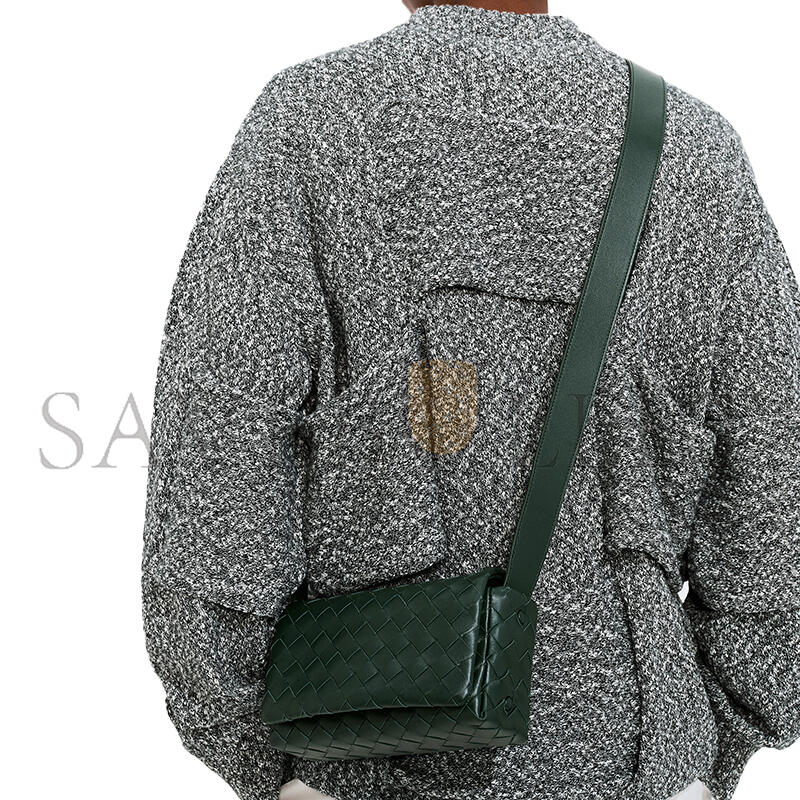 BOTTEGA VENETA INTRECCIATO MINI BAG WITH FLAP 857931V2HL03123 (20*12*6.5cm)